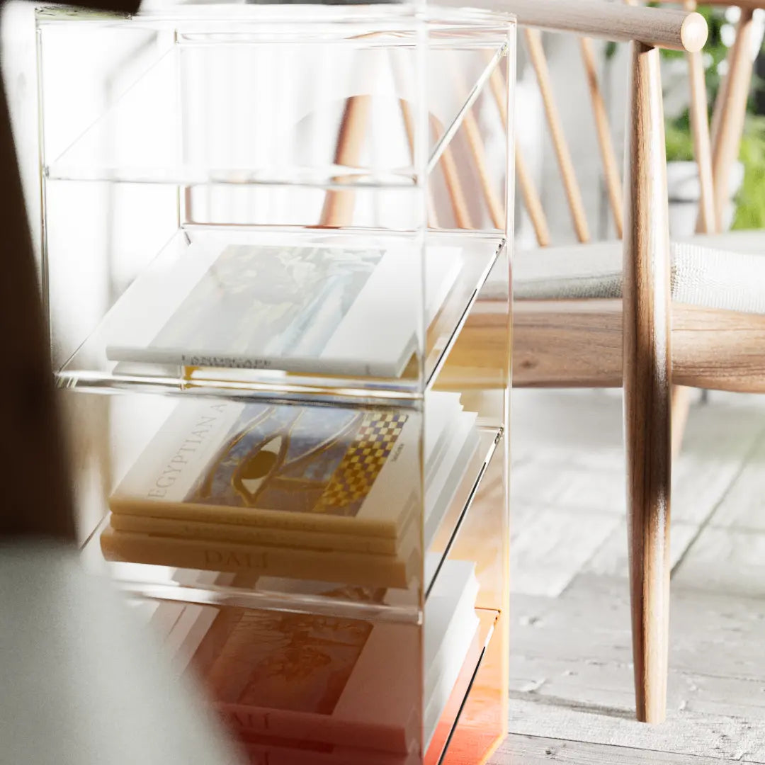 Edera Glasbibliothek